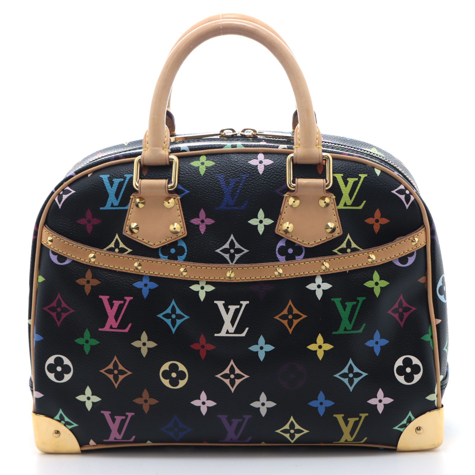 LOUIS VUITTON ルイ・ヴィトン トゥルーヴィル マルチカラー ノワール M92662 ハンドバッグ モノグラムマルチカラー ノワール レディース【中古】436