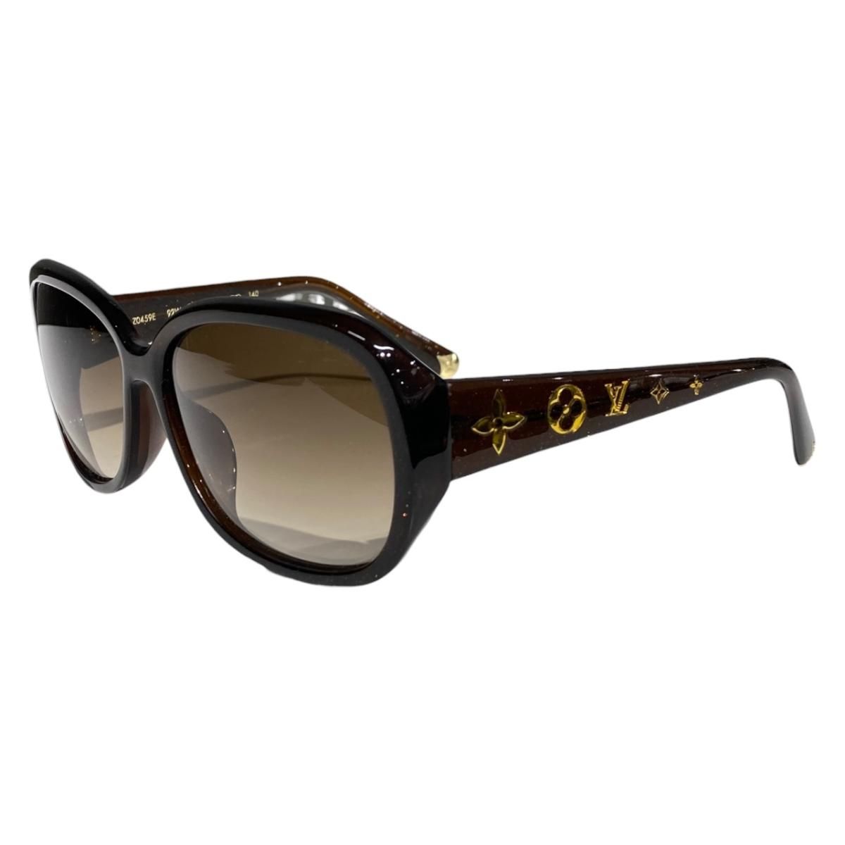 ☆ルイヴィトン サングラス オプセシオンGM グラデーションレンズ Z0459E ブラウン ゴールド金具 LOUISVUITTON