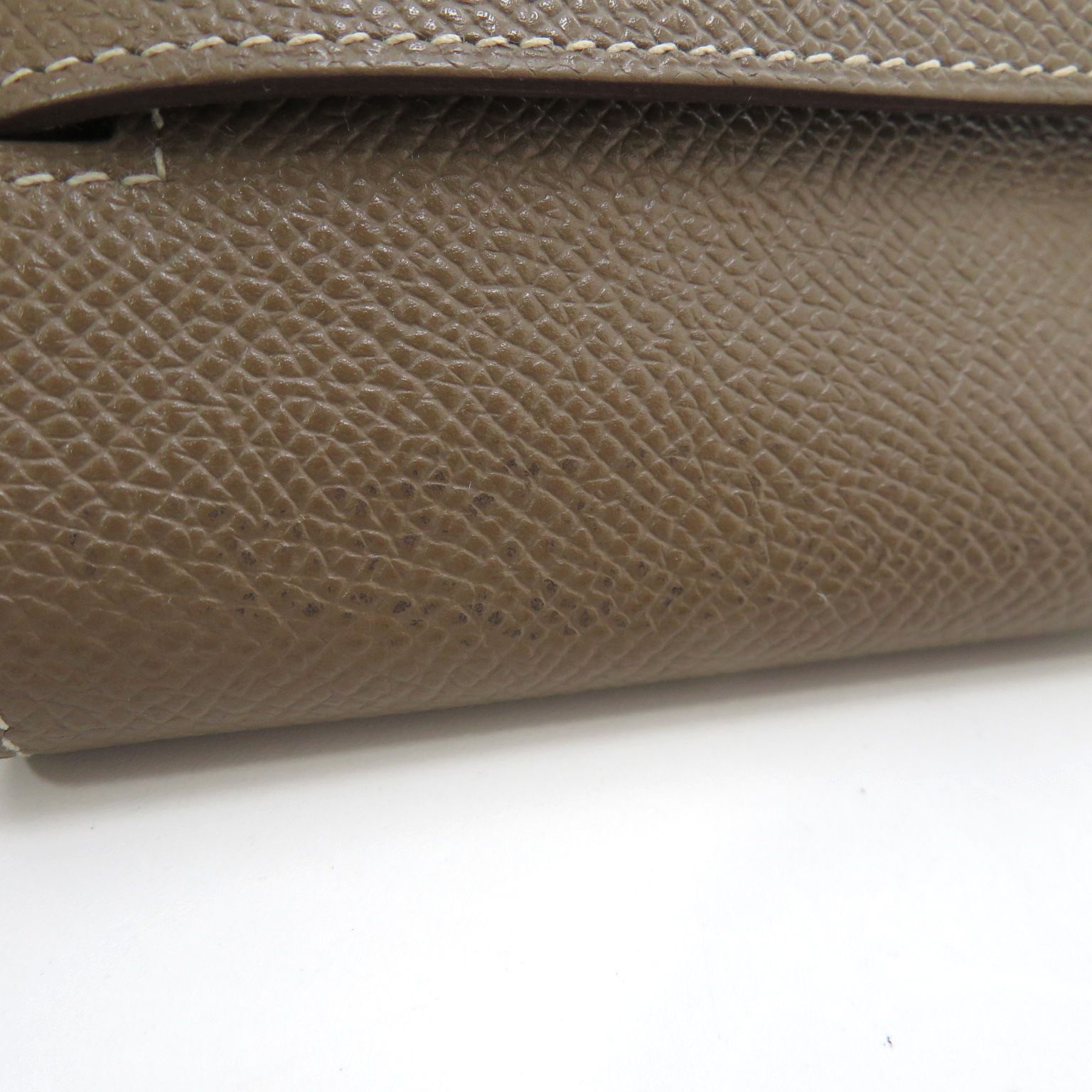 HERMES エルメス ケリーロング シルバー金具 長財布 ヴォーエプソン 
