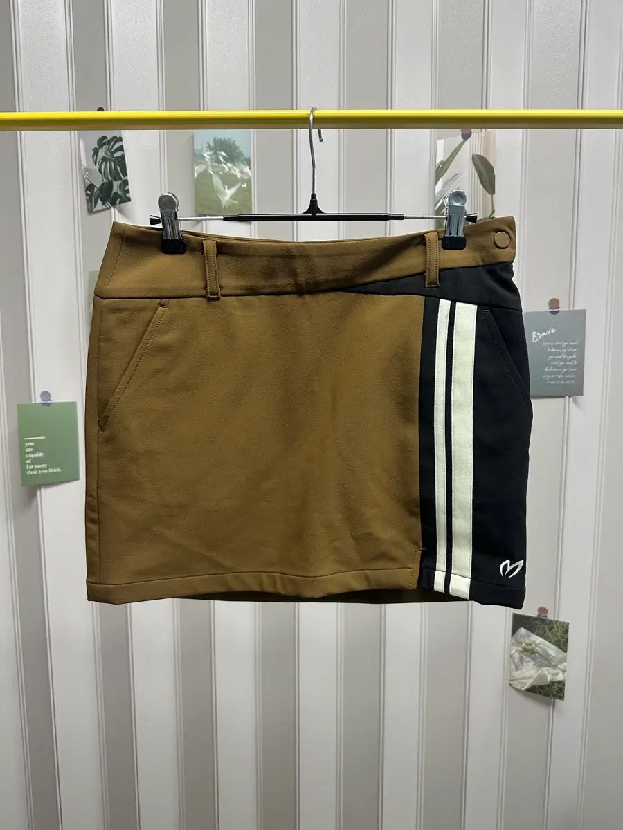 正規品 マスターバニーエディション ゴルフ SWING ブラウン スカート