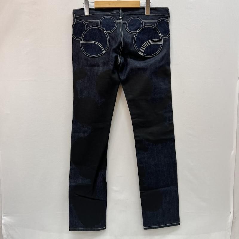 ディズニー D24 ミッキーシルエット ミッキーポケット デニムパンツ レディース L ISItems【USED】【古着】【中古】50165529