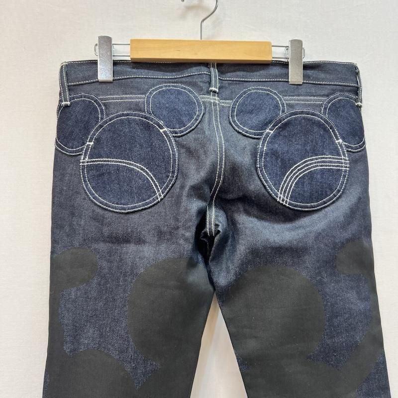 ディズニー D24 ミッキーシルエット ミッキーポケット デニムパンツ レディース L ISItems【USED】【古着】【中古】50165529