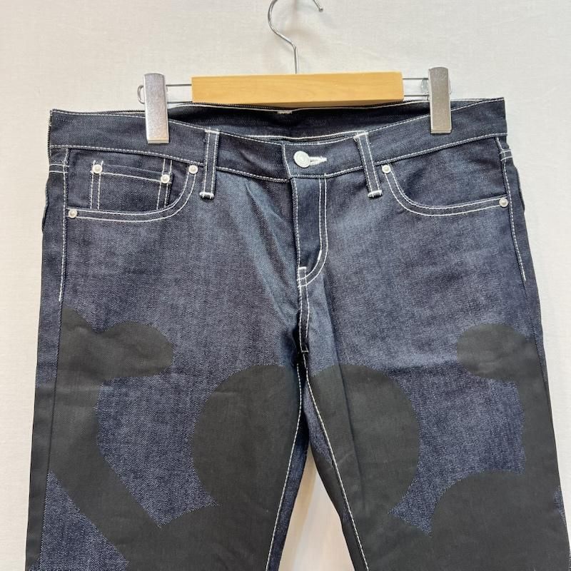 ディズニー D24 ミッキーシルエット ミッキーポケット デニムパンツ レディース L ISItems【USED】【古着】【中古】50165529