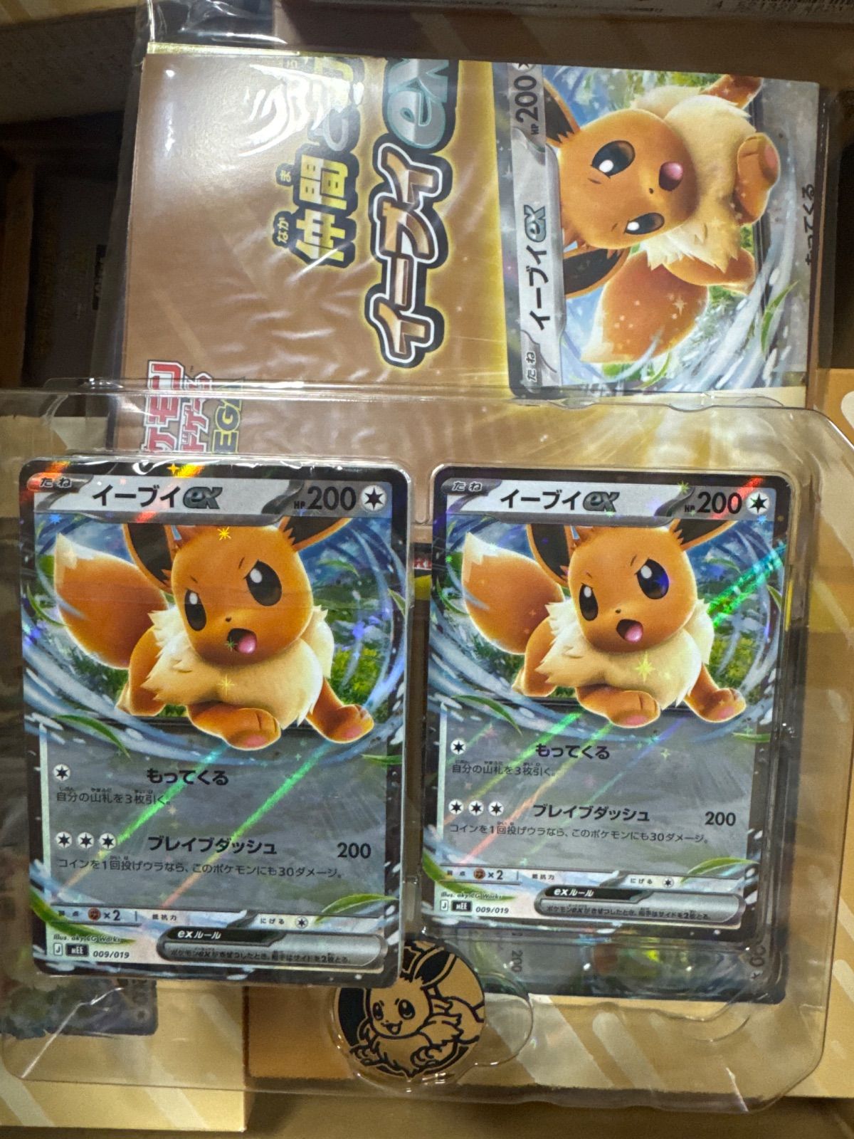ポケモンカード スターターセットex イーブィex ARなし ニャオハ
