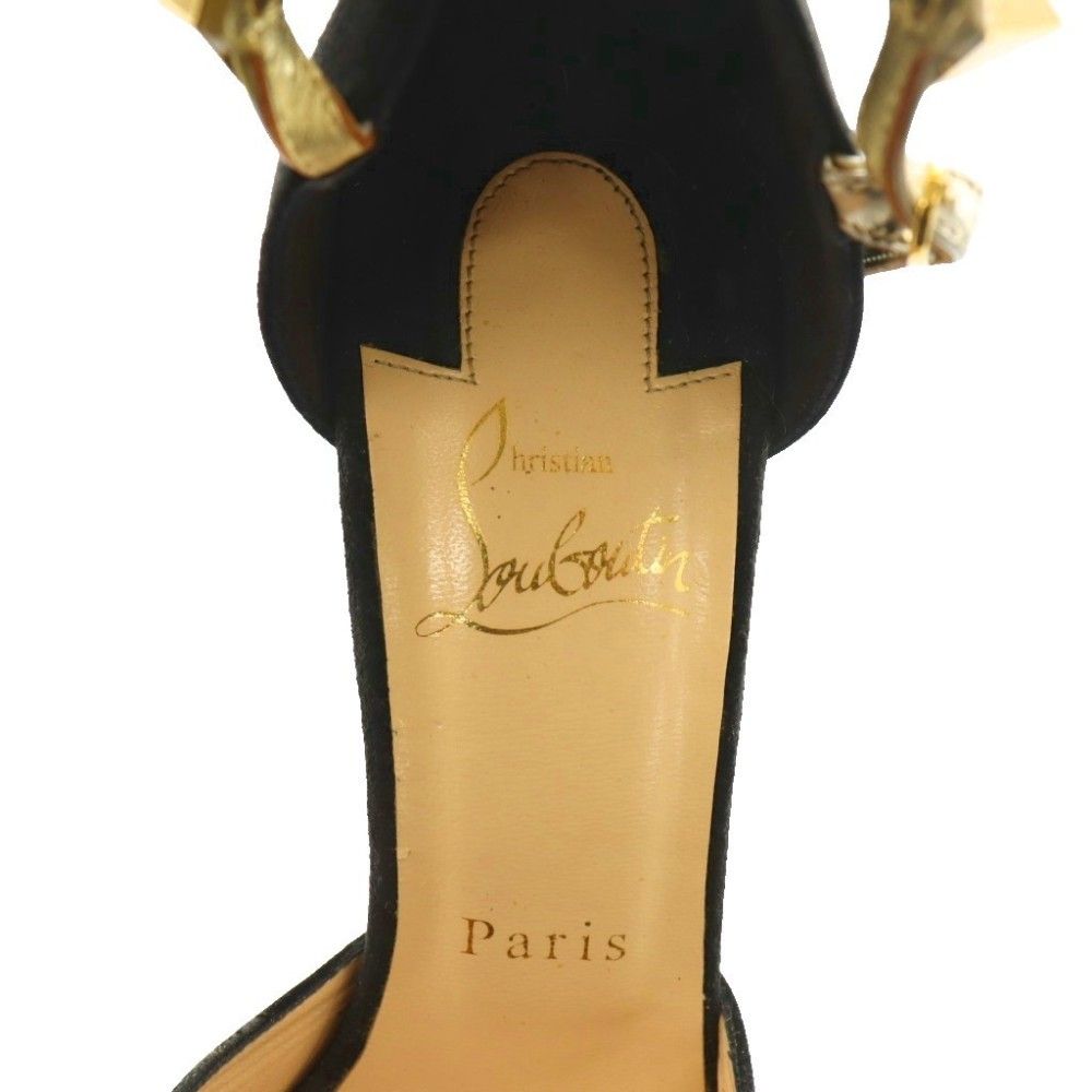 クリスチャンルブタン Christian louboutin オープントゥパンプス