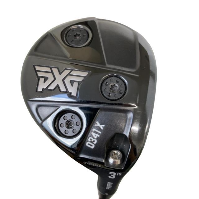 【中古】 PXG PXG 0341X PROTO 3W フェアウェイウッド FW 純正特注シャフト (フレックスX) メンズ 男性用 右利き 右用 Cランク ゴルフクラブ