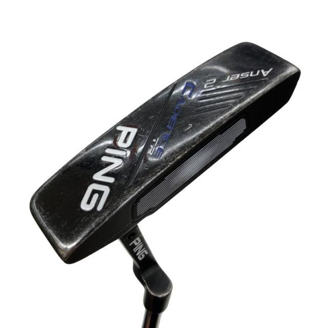 【中古】 ピン CADENCE TR Anser 2(黒) 34インチ パター PT スチール (フレックスその他) メンズ 男性用 右利き 右用 Cランク ゴルフクラブ