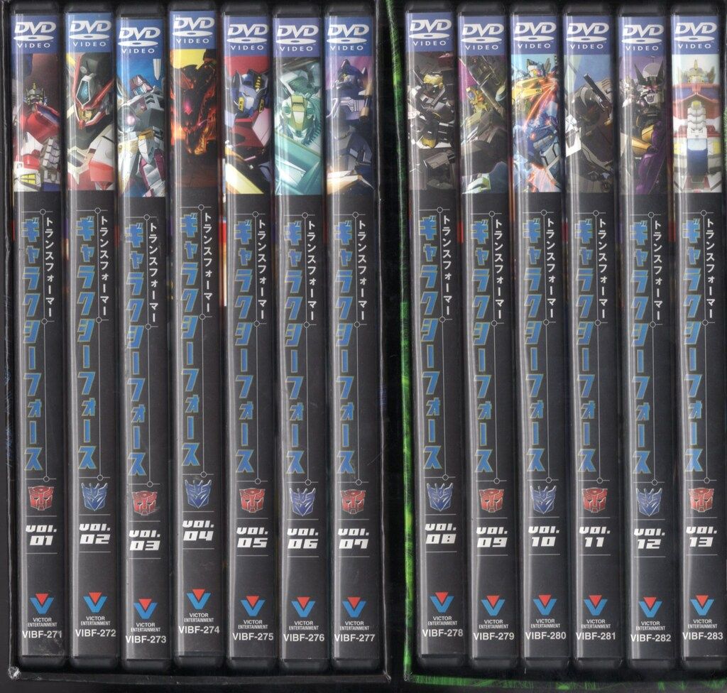 アニメDVD トランスフォーマーギャラクシーフォース 初回全13巻セット 全巻セット