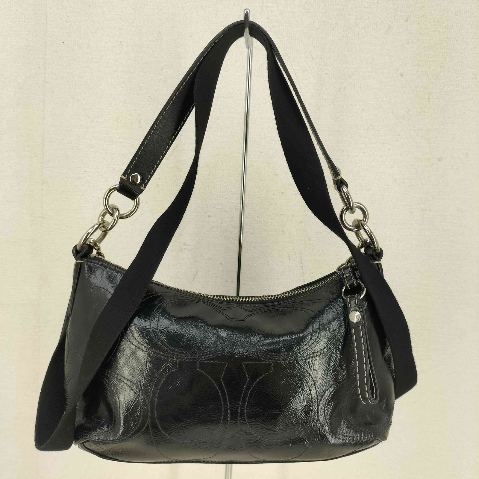 コーチ COACH y2k 2WAY エナメル ワンショルダーバッグ レディース ONE 
