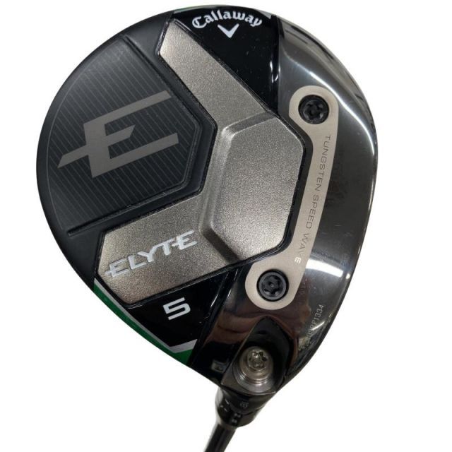 【中古】 キャロウェイ ELYTE 5W フェアウェイウッド FW VENTUS GREEN 50 for CW(ELYTE FW) (フレックスS) メンズ 男性用 右利き 右用 Cランク ゴルフクラブ