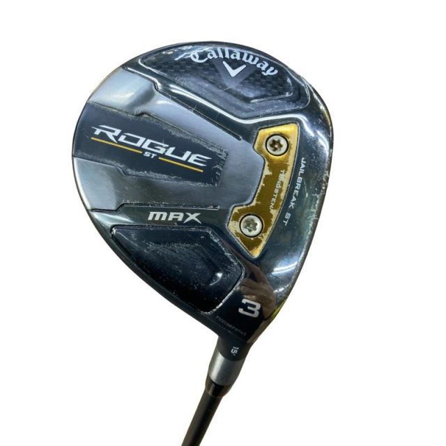【中古】 キャロウェイ ROGUE ST MAX 3W フェアウェイウッド FW VENTUS 5 for CW(ROGUE ST FW) (フレックスS) メンズ 男性用 右利き 右用 Cランク ゴルフクラブ