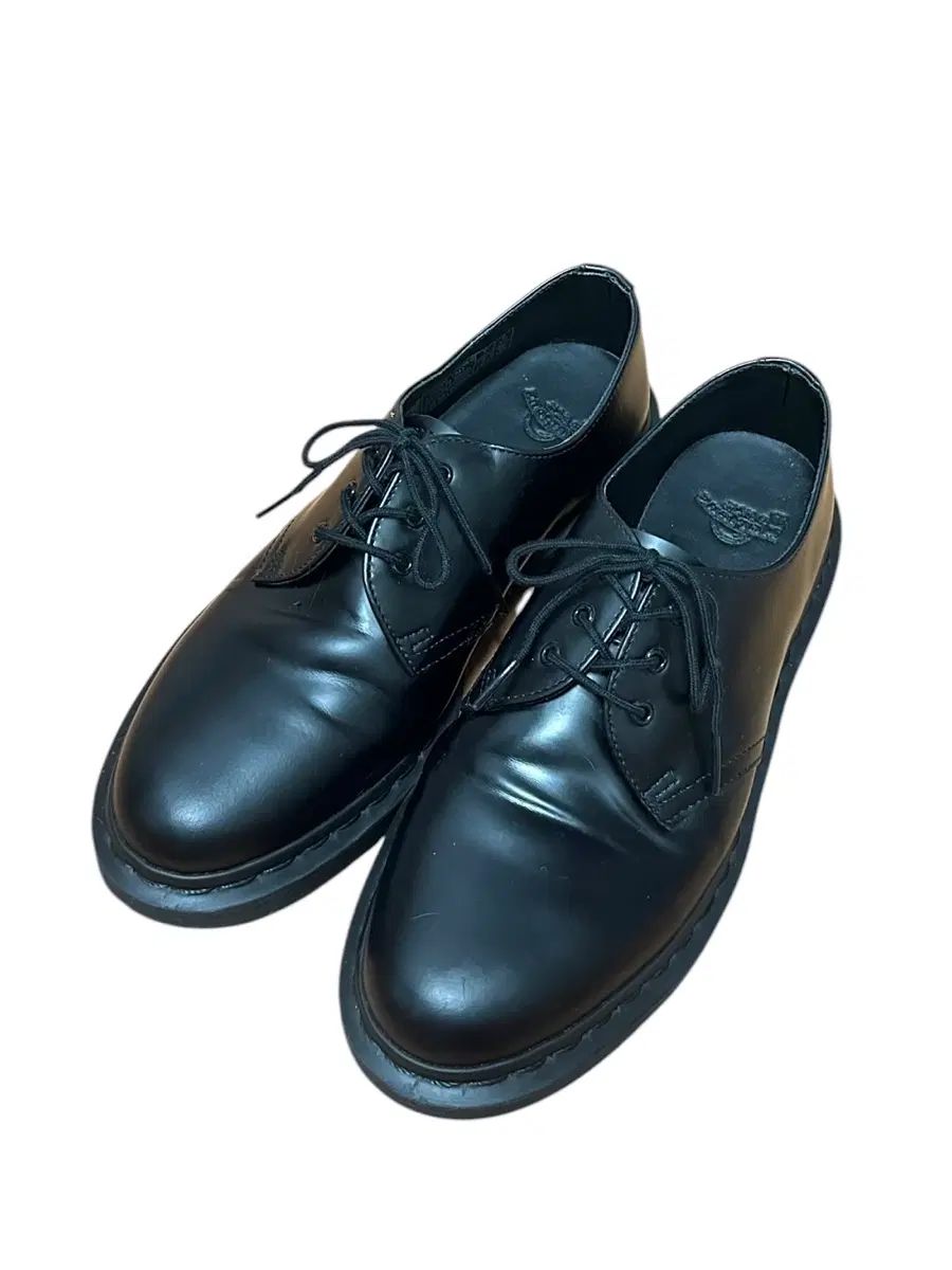 DR. MARTENS ドクターマーチン 1461 ウール モノ 3ホール オールブラック ダービーシューズ UK6/USM7/250