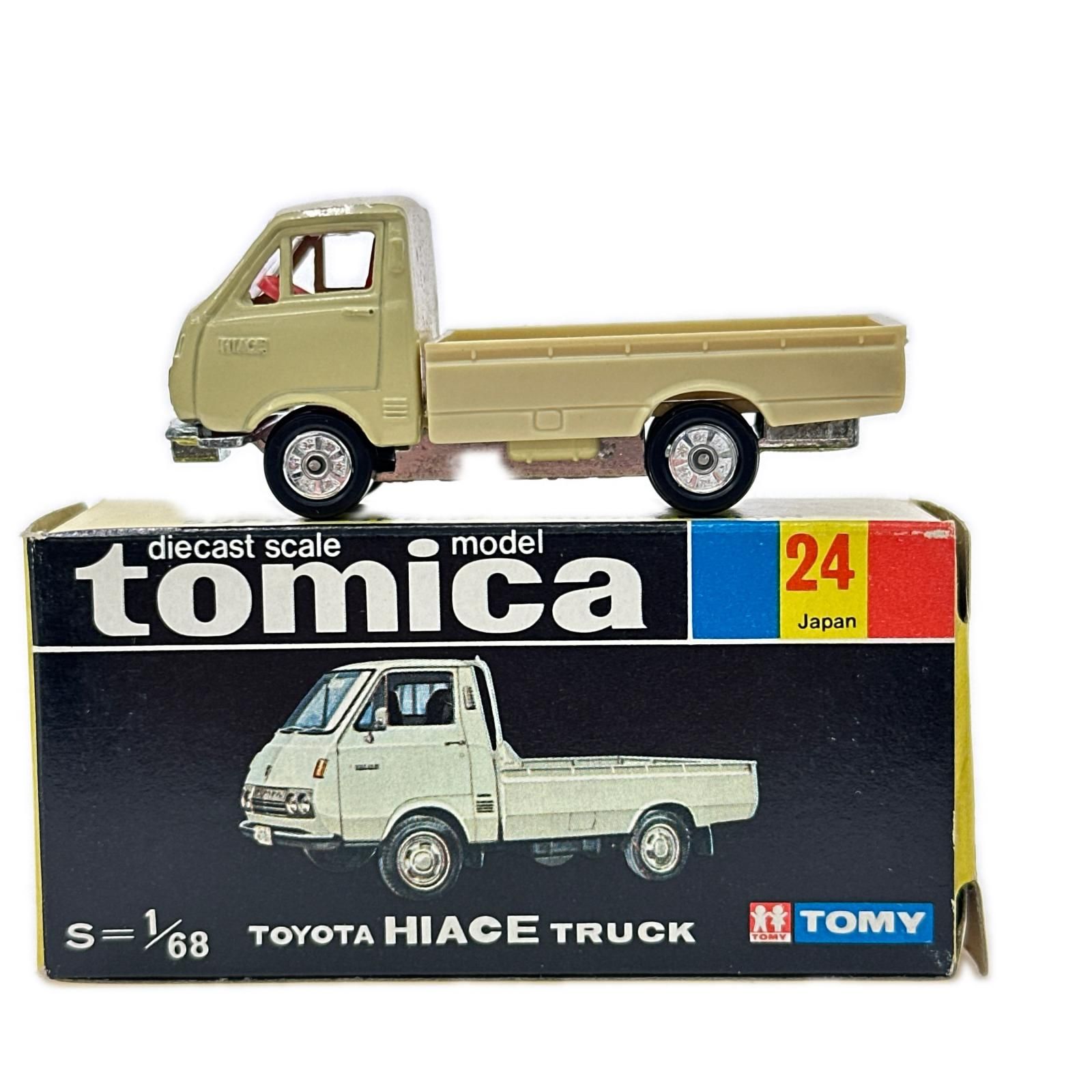 tomica 黒箱トミカ No.24 トヨタ ハイエーストラック 1/68スケール 日本製 8,250円