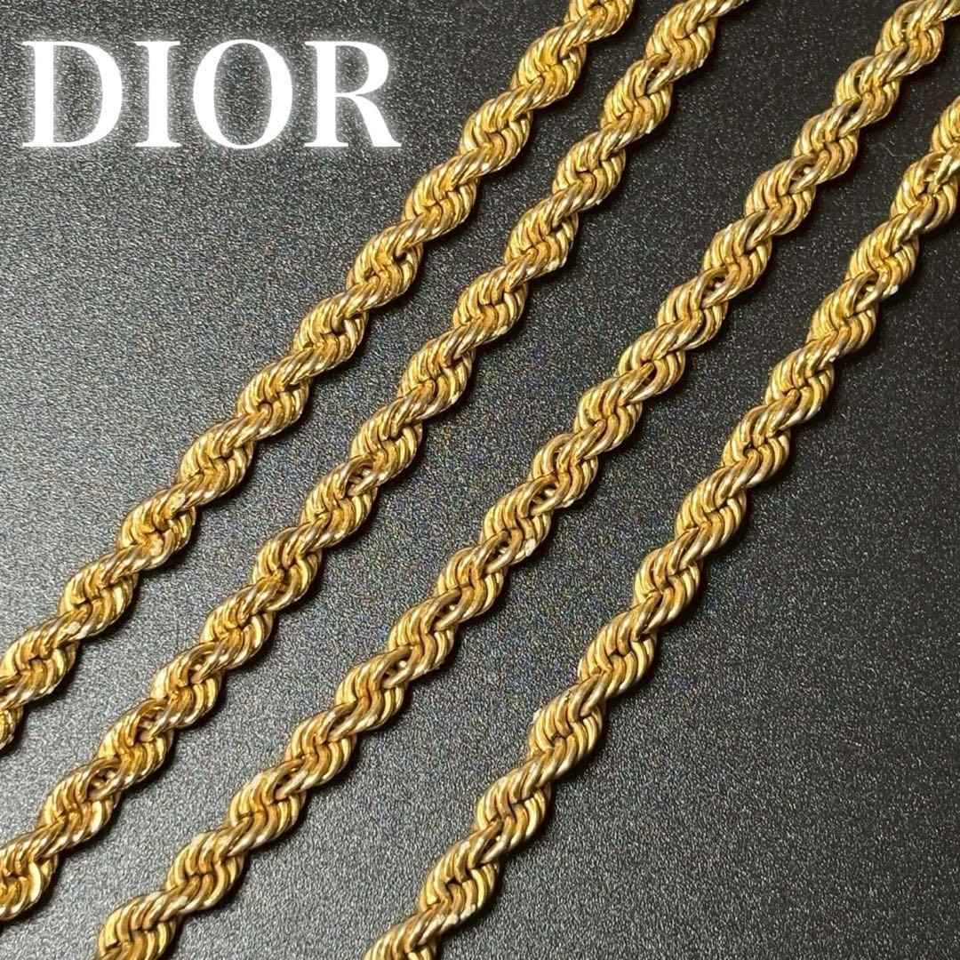 クリスチャンディオール　80cm ロングネックレス　ゴールド　刻印有 8,208円