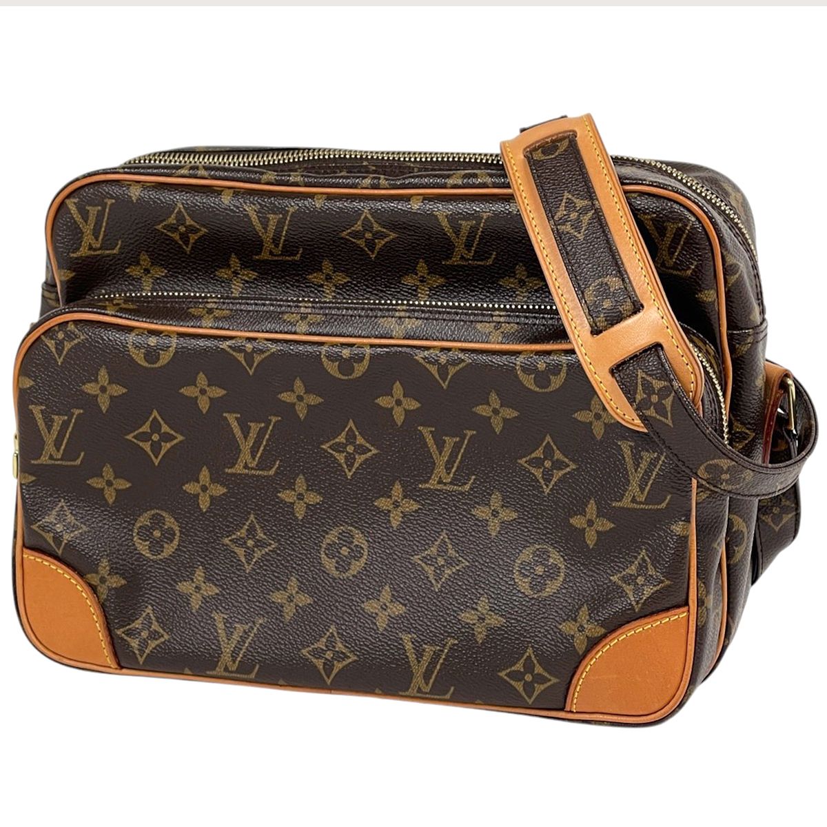 ルイ・ヴィトン Louis Vuitton ナイル ショルダーバッグ モノグラム ブラウン M45244 レディース 【中古】