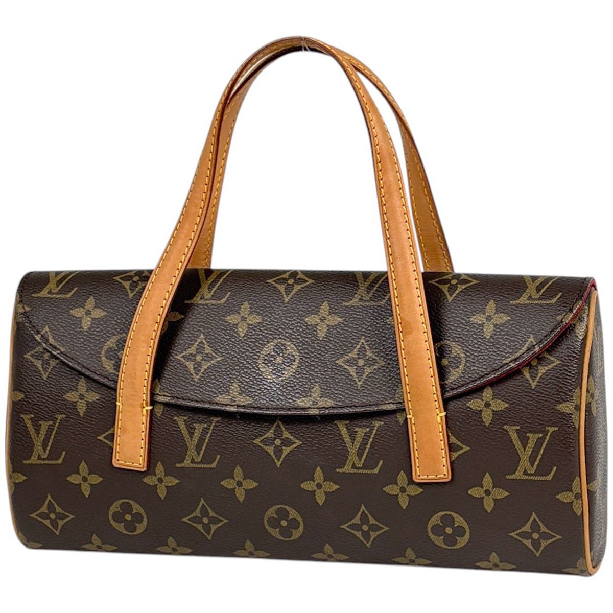 ルイ・ヴィトン Louis Vuitton ソナチネ ハンドバッグ モノグラム ブラウン M51902 レディース 【中古】