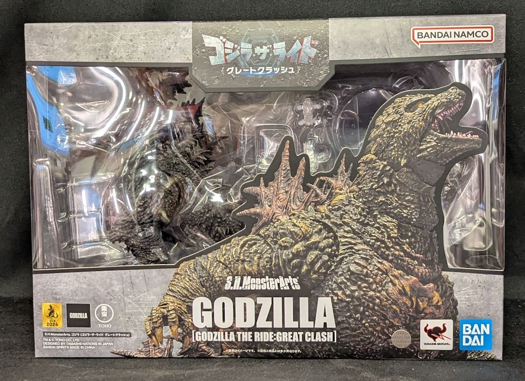 BANDAI NAMCO S.H.MonsterArts ゴジラ (ゴジラ・ザ・ライド グレートクラッシュ)