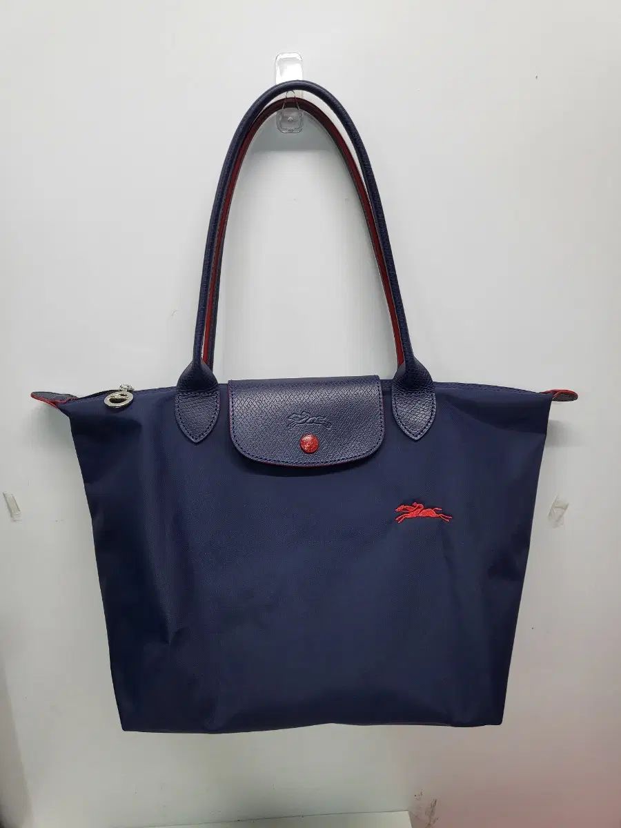 Longchamp ロンシャン ル プリアージュ トートバッグ ナロン 1899 馬 刺繍 ブルー 大型 18,169円