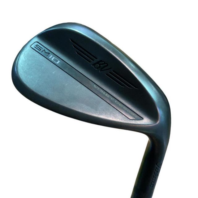 中古】 タイトリスト VOKEY SPIN MILLED SM10 ジェットブラック 56°/10