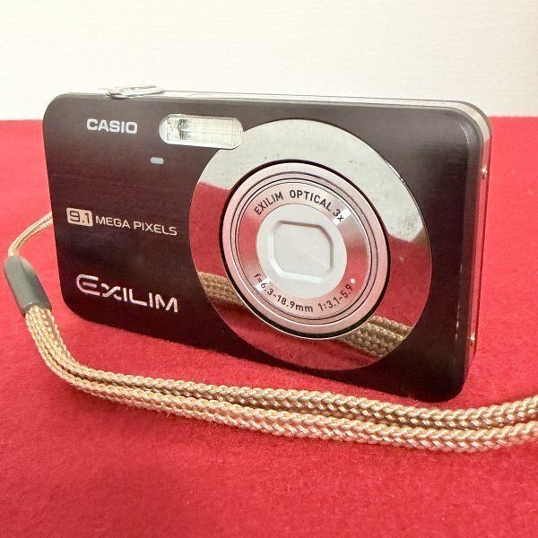 CASIO Casio Exilim Exilim EX-Z85 Black 9.1MP 3x Zoom Compact Digital Camera Digital Camera Used Heisei Retro Operation Item