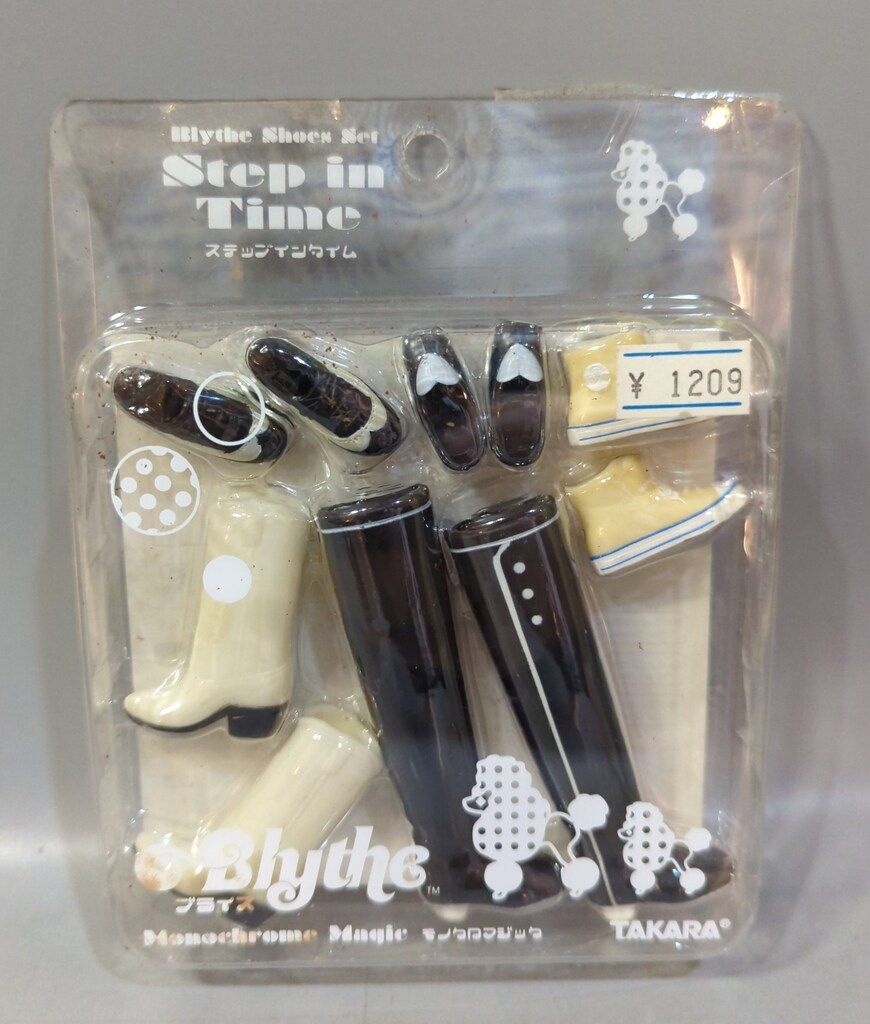 タカラ ネオブライス用 シューズセット ステップインタイム2 モノクロ 
