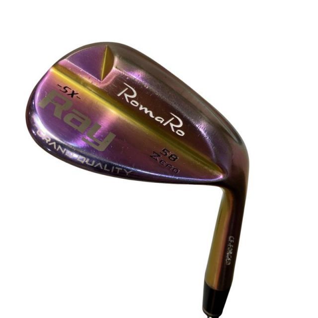 【中古】 RomaRo RomaRo Ray SX-ZERO 58° ウェッジ WG 純正特注シャフト (フレックスX) メンズ 男性用 右利き 右用 Cランク ゴルフクラブ