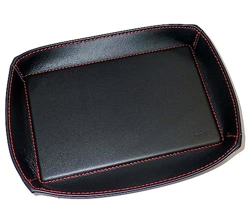 H★プリウス 60型 本革センターコンソールトレイ(レッドステッチ) レザートレイ 本皮 ドレスアップパーツ アクセサリー TOYOTA用 トヨタ用 PRIUS PHEV HEV 60系 MXWH60/61/65 ZVW60,65型 (赤ステ 0cba5784