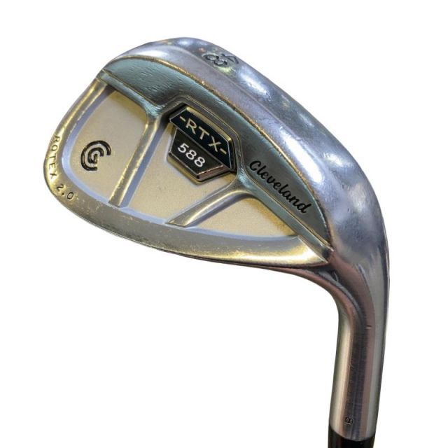 【中古】 クリーブランド Cleveland 588 RTX 2.0 キャビティバック ツアーサテン 48°/08° ウェッジ WG NS PRO 950GH (フレックスS) メンズ 男性用 右利き 右用 Cランク ゴルフクラブ