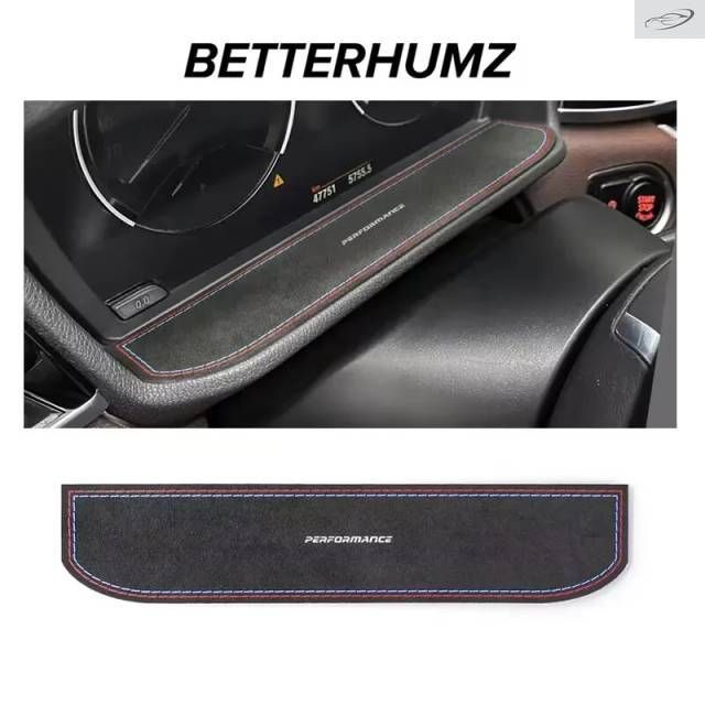 BMW X1 F48 X2 F39用アルカンターラ製ダッシュボード計器パネル防塵パッドトリムカバー Mパフォーマンスインテリア