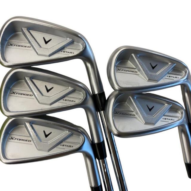 【中古】 キャロウェイ X FORGED STAR(2026) 5S アイアンセット IR NS PRO 950GH neo (フレックスS) メンズ 男性用 右利き 右用 Cランク ゴルフクラブ