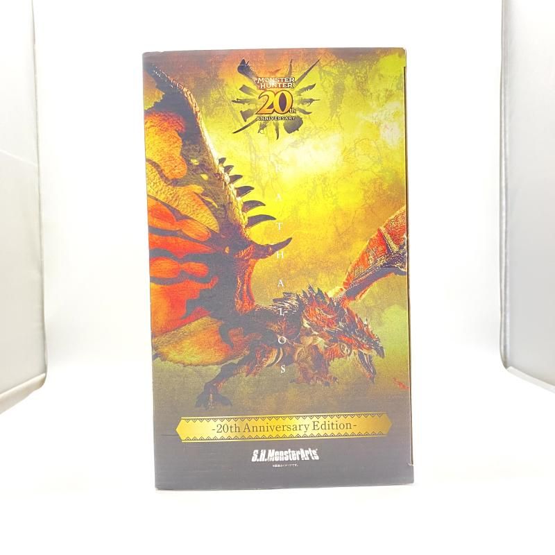 中古】 開封) S．H．MonsterArts リオレウス ‐20th