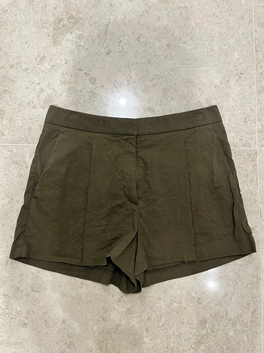 セオリー リネン ハーフパンツ (ショーツ)