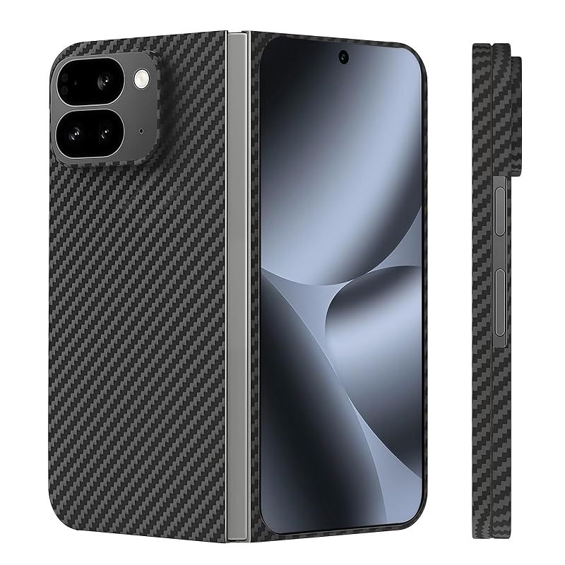 【新品】 【 Agaiy 】ケースGoogle Pixel 10PRO FOLD 用 ?素繊維テクスチ 薄型 耐衝撃 超軽量（ブラック） グーグル ピクセル10proFold高級なカーボン風 スマホカバー 指紋防止 全面保護カバー pixel10proFold 5,669円