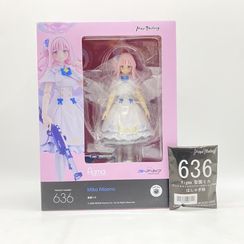 中古】 未開封・特典付) figma 聖園ミカ ブルーアーカイブ [24