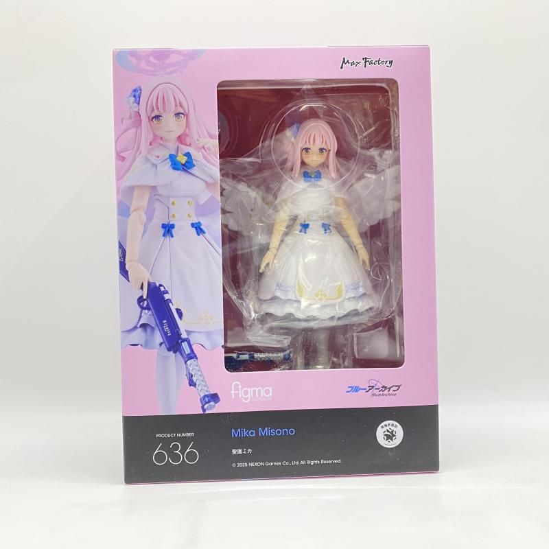 中古】 未開封・特典付) figma 聖園ミカ ブルーアーカイブ [24