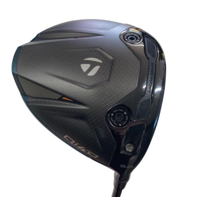 【中古】 テーラーメイド Qi4D 9° ドライバー DR 純正特注シャフト (フレックスX) メンズ 男性用 右利き 右用 Cランク ゴルフクラブ