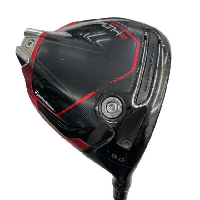 【中古】 テーラーメイド STEALTH2 9° ドライバー DR TENSEI RED TM50(STEALTH DR) (フレックスS) メンズ 男性用 右利き 右用 Cランク ゴルフクラブ