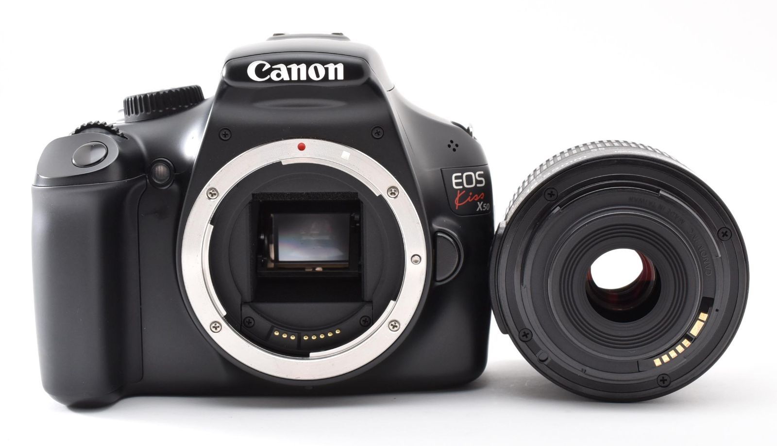 H06[8381]7☆極美品☆ キヤノン Canon EOS Kiss X50 ボディ 18-55mm IS