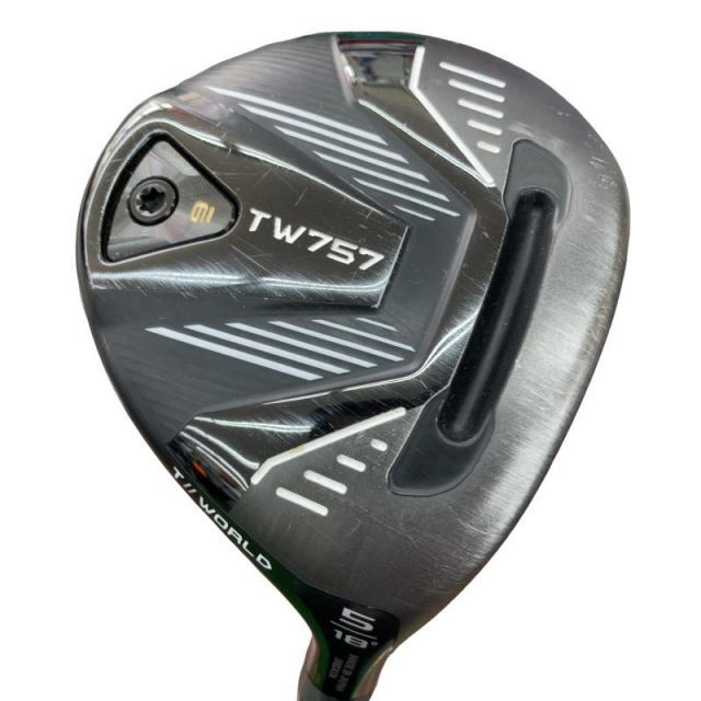 【中古】 本間ゴルフ TOUR WORLD TW757 5W フェアウェイウッド FW 純正特注シャフト (フレックスS) メンズ 男性用 右利き 右用 Cランク ゴルフクラブ