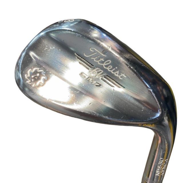 【中古】 タイトリスト VOKEY SPIN MILLED SM7 ツアークロム 58°/12°D ウェッジ WG Dynamic Gold (フレックスS) メンズ 男性用 右利き 右用 Cランク ゴルフクラブ