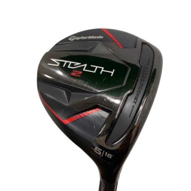 【中古】 テーラーメイド STEALTH2 5W フェアウェイウッド FW リシャフト (フレックスその他) メンズ 男性用 右利き 右用 Cランク ゴルフクラブ
