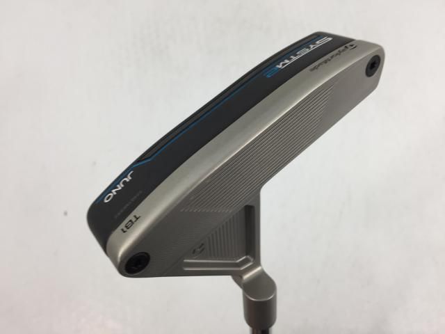 返品OK 【中古ゴルフクラブ】【超美品】テーラーメイド SYSTM2 JUNO TB1 トラスヒール パター 2026 KBS 120 CHROME STEPPED スチール パター