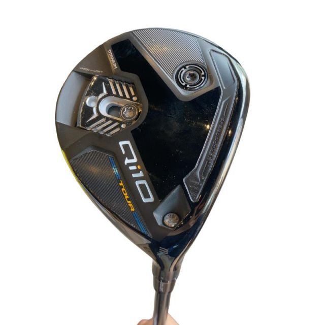 【中古】 テーラーメイド Qi10 TOUR 3W フェアウェイウッド FW Diamana SILVER TM50(Qi10 FW) (フレックスS) メンズ 男性用 右利き 右用 Cランク ゴルフクラブ