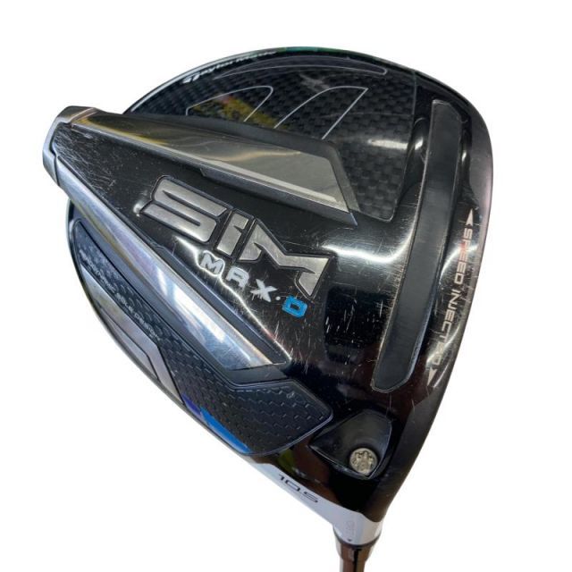 【中古】 テーラーメイド SIM MAX-D 10.5° ドライバー DR 純正特注シャフト (フレックスSR) メンズ 男性用 右利き 右用 Cランク ゴルフクラブ