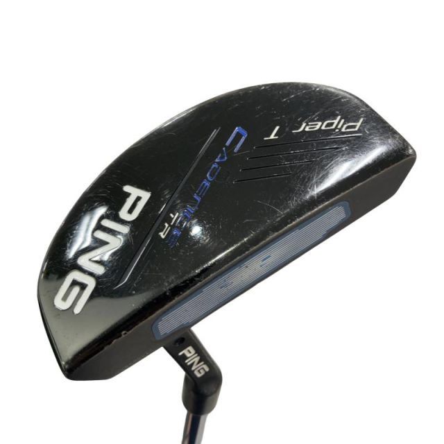 【中古】 ピン CADENCE TR Piper T(青)(長さ調整機能付き) パター PT スチール (フレックスその他) メンズ 男性用 右利き 右用 Cランク ゴルフクラブ