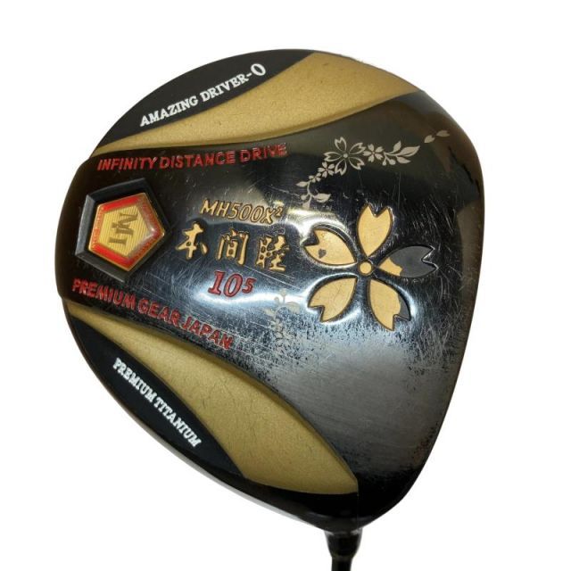 【中古】 特価メーカー MUTSUMI HONMA MH500X2 10.5°(45.5インチ) ドライバー DR オリジナルカーボン (フレックスSR) メンズ 男性用 右利き 右用 Dランク ゴルフクラブ