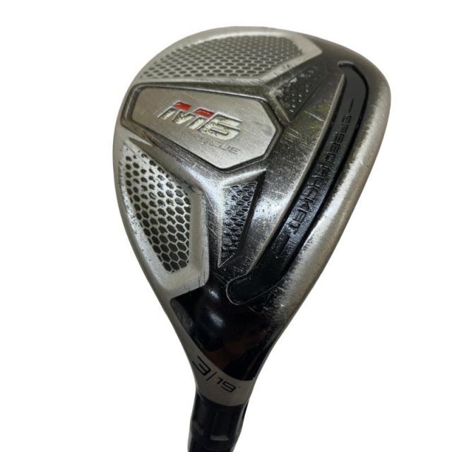 【中古】 テーラーメイド M6 U3 ユーティリティ UT 純正特注シャフト (フレックスX) メンズ 男性用 右利き 右用 Cランク ゴルフクラブ