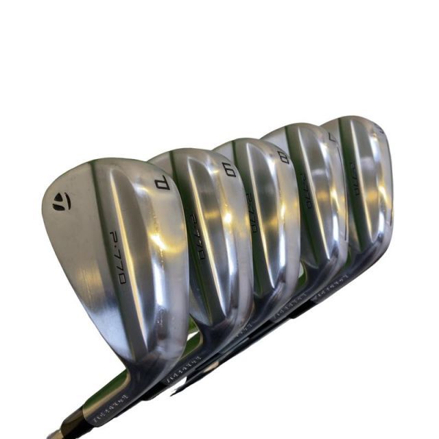 【中古】 テーラーメイド Taylor Made P・770(2024) 5S アイアンセット IR Dynamic Gold MID 115 (フレックスS) メンズ 男性用 右利き 右用 Cランク ゴルフクラブ