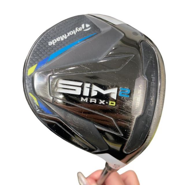 【中古】 テーラーメイド SIM2 MAX-D 5W フェアウェイウッド FW TENSEI BLUE TM50(SIM2 FW) (フレックスR) メンズ 男性用 右利き 右用 Cランク ゴルフクラブ