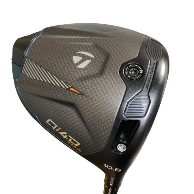 【中古】 テーラーメイド Qi4D 10.5° ドライバー DR REAX MR50(Qi4D DR) (フレックスS) メンズ 男性用 右利き 右用 Cランク ゴルフクラブ